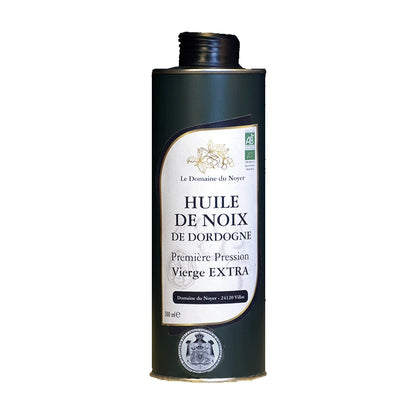 Bouteille d'huile de noix bio de Dordogne 250 ml, première pression à froid