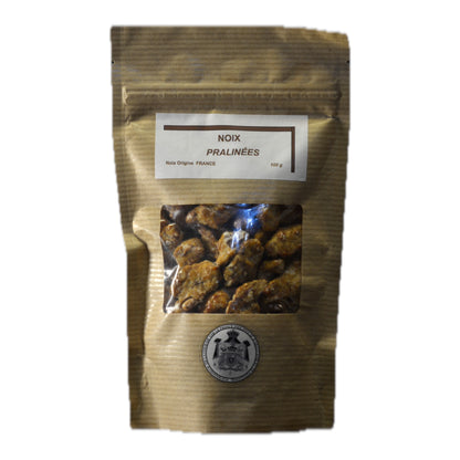 Cerneaux de noix pralinés, sachet 100 g Photo Jérôme Hutin.